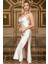 BARİNA 8634 BAYAN EKRU SATEN UZUN 6 LI SET 5
