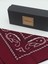 Iki'li Paket %100 Coton Desenli Bordo Renk Bandana Unisex Kadın/erkek Model 1 2