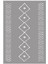 Salon Halısı Otantik Eskitme Gri Kaydırmaz Kesme Yıkanabilir Ince Halı Tüysüz Kilim 2