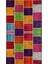 Modern Patchwork Karışık Renkli Dijital Baskı Halı Kaydırmaz Ince Yıkanabilir 2