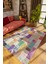 Modern Patchwork Karışık Renkli Dijital Baskı Halı Kaydırmaz Ince Yıkanabilir 1