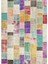 Modern Patchwork Karışık Renkli Dijital Baskı Halı Kaydırmaz Ince Yıkanabilir 2
