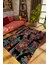 Modern Patchwork Karışık Renkli Dijital Baskı Halı Kaydırmaz Ince Yıkanabilir 1