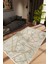Salon Halısı Modern Geometrik Kahverengi Gri Kaydırmaz Kesme Yıkanabilir Ince Halı Tüysüz Kilim 1