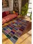 Modern Patchwork Karışık Renkli Dijital Baskı Halı Kaydırmaz Ince Yıkanabilir 1