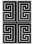 Salon Halısı Modern Geometrik Gri Siyah Kaydırmaz Kesme Yıkanabilir Ince Halı Tüysüz Kilim 2