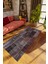 Modern Patchwork Kahverengi Dijital Baskı Halı Kaydırmaz Ince Yıkanabilir 1