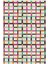 Modern Patchwork Bej Kaydırmaz Kesme Yıkanabilir Ince Halı 2