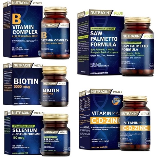 Saw Palmetto Formula 60 Tablet+Selenyum+Biotin+Vitamin Fiyatı