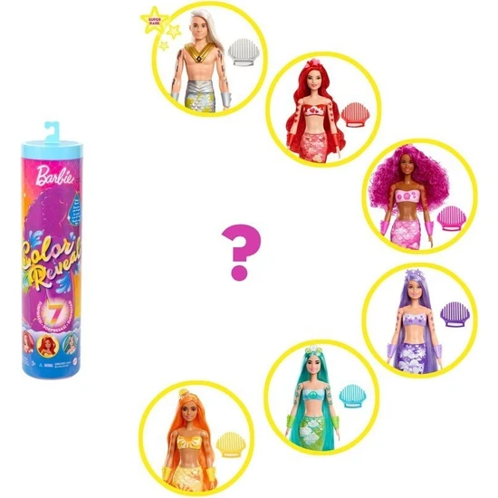 Barbie Color Reveal Deniz Kızı