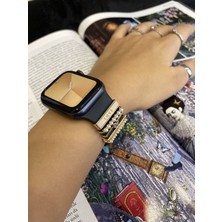 Eiroo Apple Watch Uyumlu Kordon Aksesuarı Love Charm Seti
