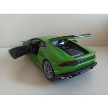 Derin Toys 2015 Lamborghini Huracan Lp 610-4 Green 1:24 Model Araba