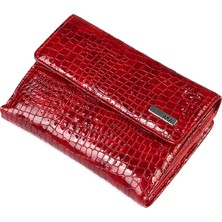 Aka Deri 499 Kroko   Deri Bayan Cüzdan