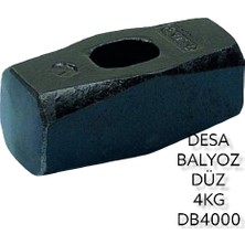 Komodo Çelik Balyoz 4kg - Düz