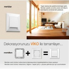 Viko 9096 7068 Karre/meridian Beyaz Üçlü Anahtar