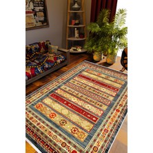 10 Post Online Salon Halısı Kilim Otantik Eskitme Turuncu Kaydırmaz Yıkanabilir Ince Halı Tüysüz Kilim