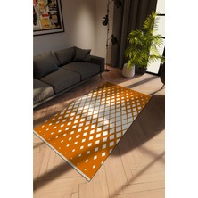 10 Post Online Modern Taba Dijital Baskı Halı Kaydırmaz Ince Yıkanabilir