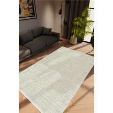 10 Post Online Salon Halısı Modern Eskitme Gri Kaydırmaz Kesme Yıkanabilir Ince Halı Tüysüz Kilim