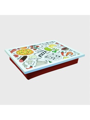 T-Tray Keyif Tepsisi 47 x 37 cm Pizza