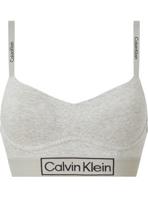 Calvin Klein 000QF6770EP7A Gri Kadın Bralet Sütyen