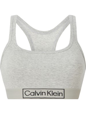 Calvin Klein 000QF6768EP7A Gri Kadın Bralet Sütyen