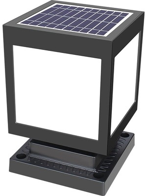 Forlife 30 Watt Solar Set Duvar Üstü Ayaklı Dekoratif Küp Armatür