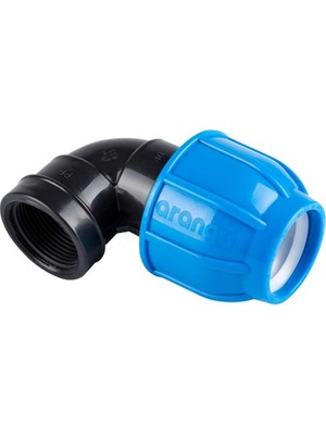 Özbalban Bahçe Sulama Kaplin 75 x 2   1/2 mm Içten Dışlı Dirsek (Dişi Dirsek)
