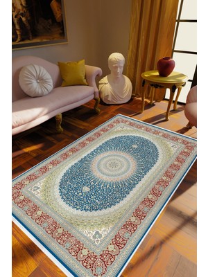 10 Post Online Salon Halısı Salon Halısı Eskitme Bordo Kaydırmaz Kesme Yıkanabilir Ince Halı Tüysüz Kilim