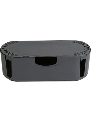 Marvella Antrasit Kablo Düzenleyici Çoklu Priz Kutusu