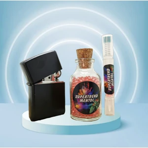 Supertrend Mentol Topu Karpuz Aromalı 1000 Adet 1 Aplikatör + Zippo Çakmak