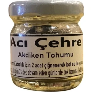 Çeçen Baharat Acı Çehre Tohumu (Akdiken Tohumu) Cam Kavanoz 14 gr