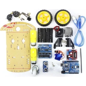 Arduino 2WD Engelden Kaçan Robot Araba Kiti