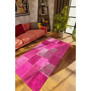 10 Post Online Modern Patchwork Gülkkurusu Dijital Baskı Halı Kaydırmaz Ince Yıkanabilir