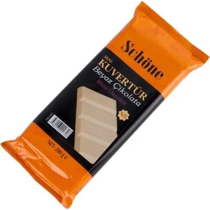 Ovalette Schöne Mini Kuvertür Beyaz 200 gr