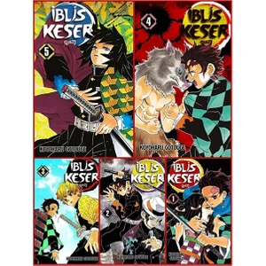 Iblis Keser Çizgi Roman 5 Kitap Set (1-2-3-4-5)