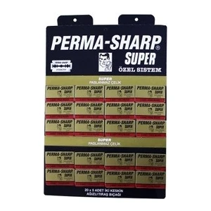 Perma-Sharp Çift Tarafli Jilet 20*5li Paket