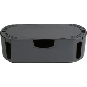 Antrasit Kablo Düzenleyici Çoklu Priz Kutusu