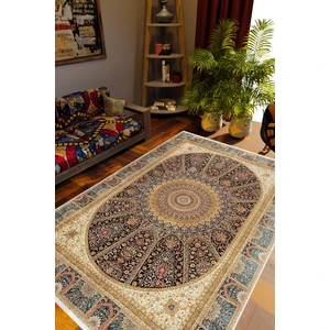 10 Post Online Salon Halısı Otantik Eskitme Kahverengi Kaydırmaz Kesme Yıkanabilir Ince Halı Tüysüz Kilim