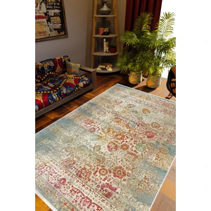 10 Post Online Salon Halısı Otantik Eskitme Bej Kaydırmaz Kesme Yıkanabilir Ince Halı Tüysüz Kilim