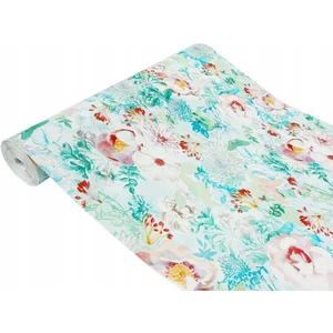 343-1014 Çiçek Desenli Kendinden Yapışkanlı Folyo (45CM x 1,5mt)