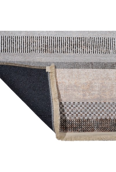 Ida Home Décor Eskitme Motifler Yıkanabilir Kilim Nostalgia 2349S
