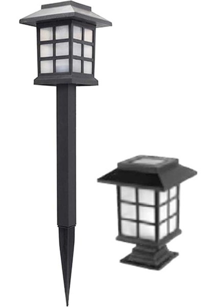 15 Watt Solar Kazıklı/set Üstü Rumeli Feneri Çim Armatürü