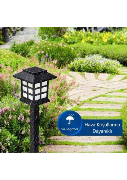 15 Watt Solar Kazıklı/set Üstü Rumeli Feneri Çim Armatürü indirimleri