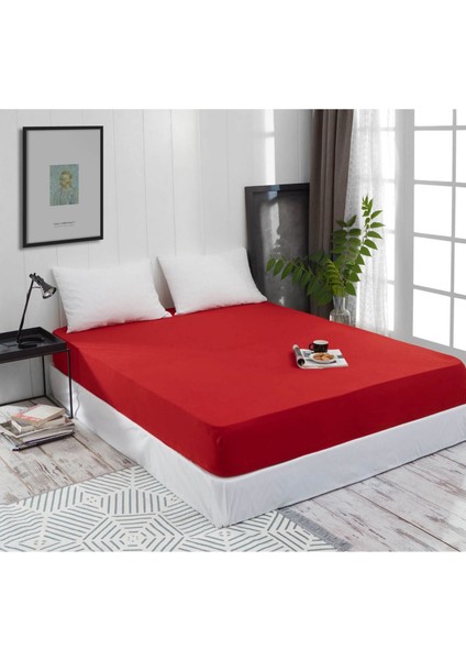 Çift Kişilik Lastikli Kumaş Çarşaf