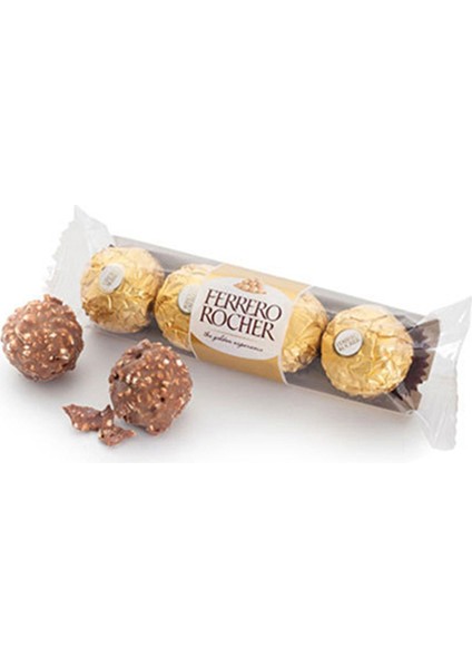 Ferrero Rocher Çikolata 3'lü 37,5 gr 2'li