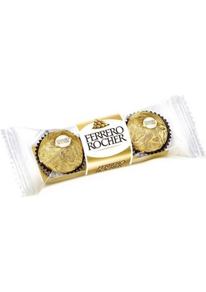 Ferrero Rocher Çikolata 3'lü 37,5 gr 2'li