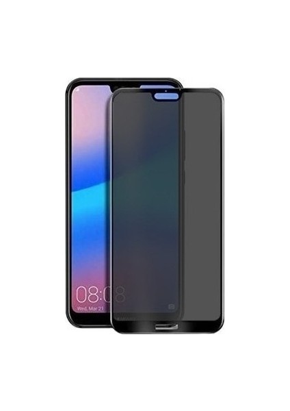 Efnanstore Huawei P20 Lite Privacy Hayalet Temperli Cam Ekran Koruyucu