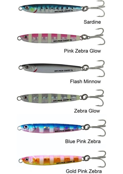 Sg 3D Slim Minnov Jig 5g 4.6cm (Asistsiz) fiyatları