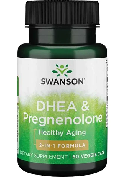 Ultra- Dhea And Pregnenolone 125MG 60 Capsul..adınıza Faturalı Resmi Orj Amerikan Ürünü