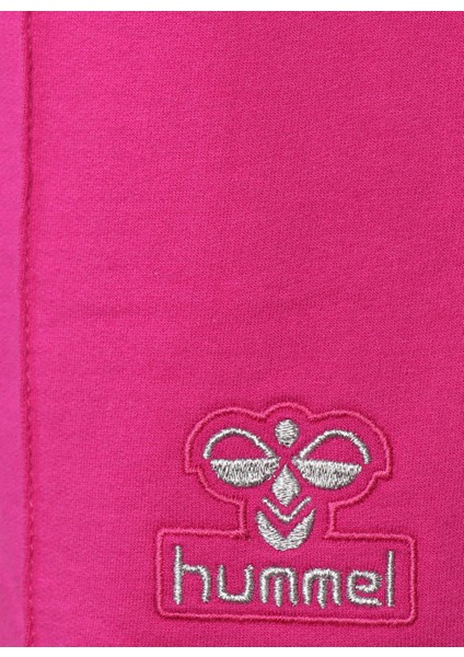 931405-2097 Regular Fit Düz Pembe Kız Çocuk Şort